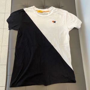 Kids Aviator Nation split color tee